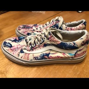 Vans Size 10 Floral